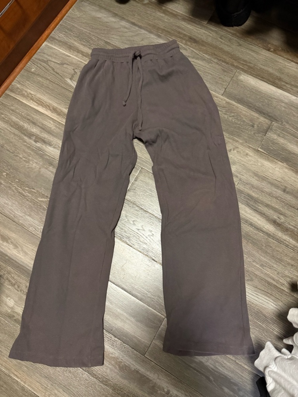 Daily drills thermal resort pants in vintage black grey